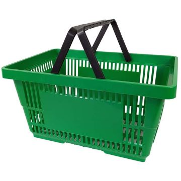 Panier magasin 28L - 2 anses - Bleu