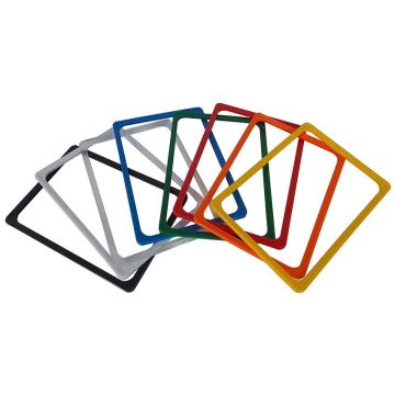 Cadre couleur PVC pour PLV, informations