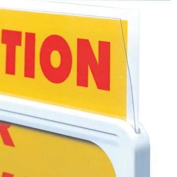 Cadre couleur PVC pour PLV, informations