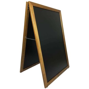 Chevalet trottoir 100 X 67 cm - Bois brut