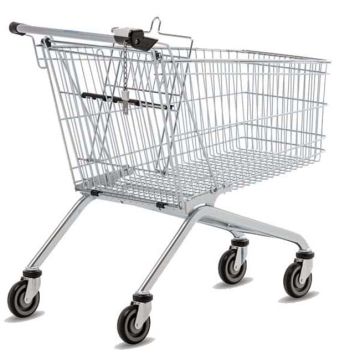 Chariot magasin libre service