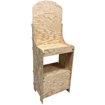 Présentoir magasin bois