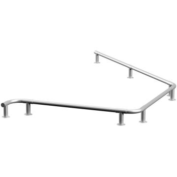 Glissière de protection en inox (Exemple de réalisation)