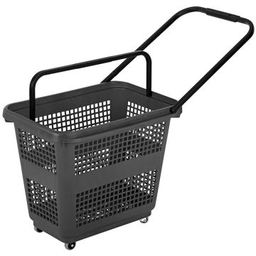 Panier sur roulettes Cargo 54 litres - Gris