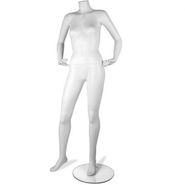 Mannequin femme blanc (sans tête)