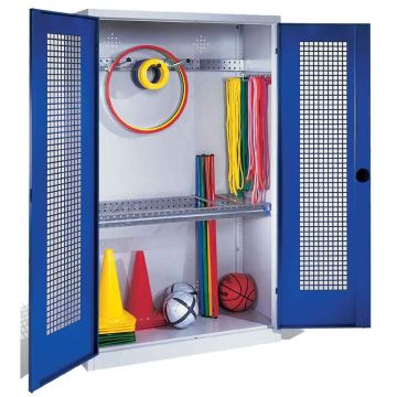 Armoire équipement sportif (Portes perforées)