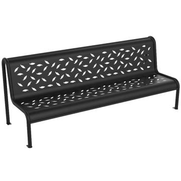 Banc public métal design Lanton