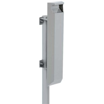 Cendrier 3L pour poteau - Gris anthracite
