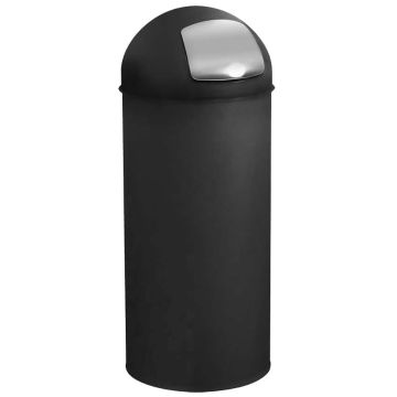 Poubelle PUSH 45L - Inox