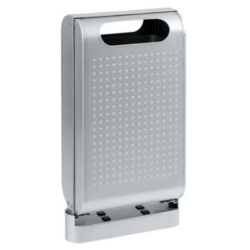 Corbeille sur pied Urbanet 60L - Gris manganese