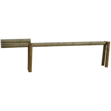 Barrière d'accès bois levante