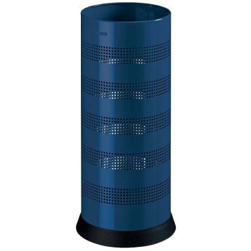 Porte-parapluie 28L tôle perforée - Bleu RAL 5001