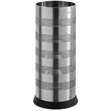 Porte-parapluie 28L inox perforé