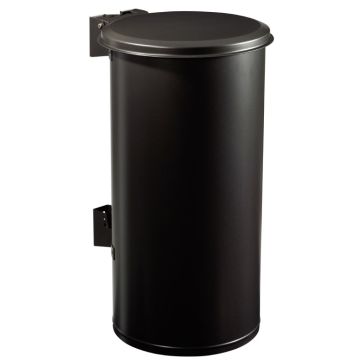 Poubelle TUBO 80L - Couvercle rouge