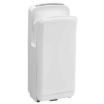 Sèche-mains vertical blanc 800W