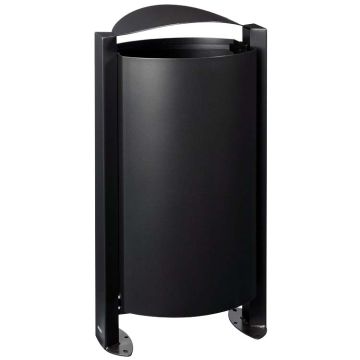 Poubelle 100 Litres - Gris anthracite