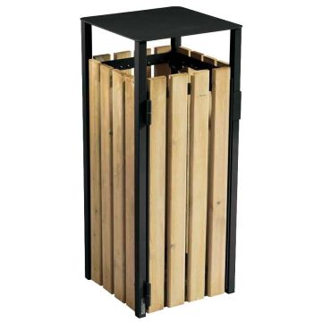 Corbeille 110L - Vert RAL 6005