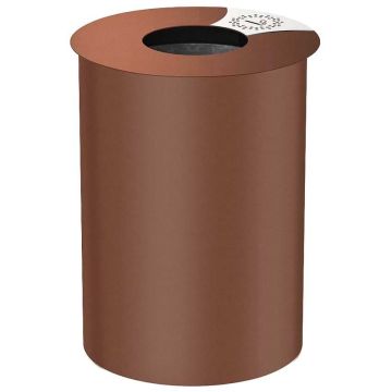 Poubelle Urbis - Effet Corten
