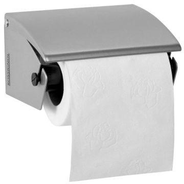 Distributeur papier hygiénique 1 rouleau - Inox brossé
