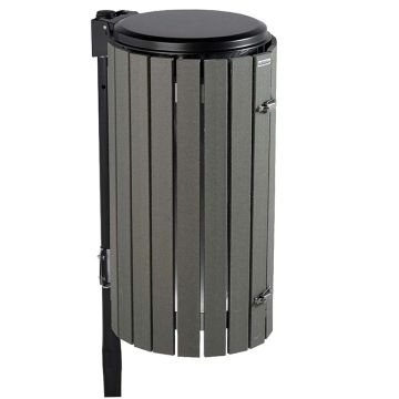 Entourage support sac en lattes recyclées marron