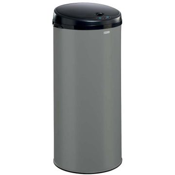 Poubelle à ouverture automatique 45L - Inox
