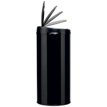Poubelle à ouverture automatique 45L - Inox