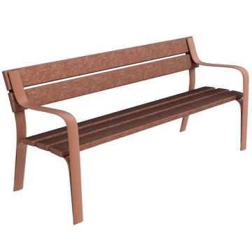 Banc public plastique recyclé