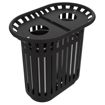 Poubelle tulipe tri-sélectif 80L avec option stickers