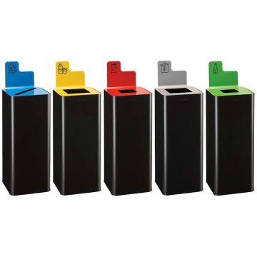 Poubelle tri sélectif Solstice 60L