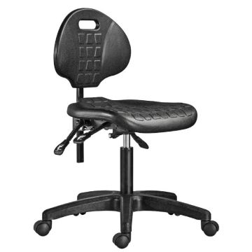 Siège asynchrone polyuréthane sur roulettes