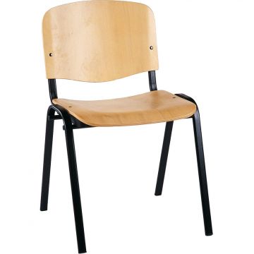 Chaise 4 pieds assise et dossier bois
