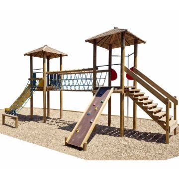 Structure de jeu à 2 tours avec option escalier