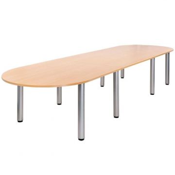 Table consul ovale - 420 X 120 cm