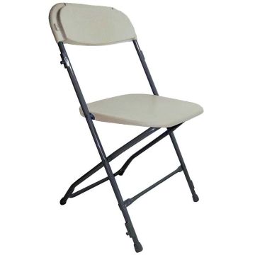 Chaise pliante Jet - Gris anthracite