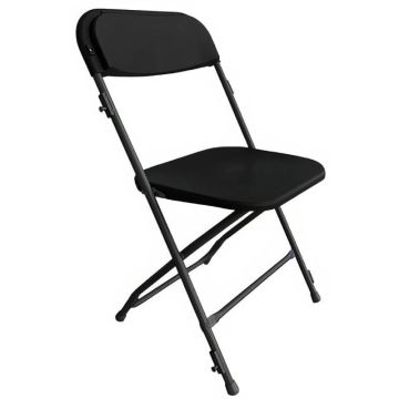 Chaise pliante Jet - Gris anthracite