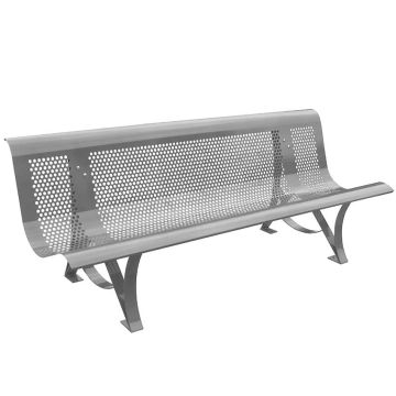Banc public Métro - Vert RAL 6005