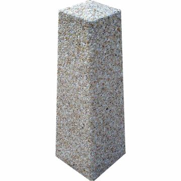 Borne béton pyramidale anti-stationnement