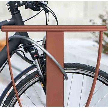 Appui vélo sécurité - A sceller - Finition RAL