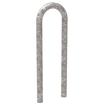 Arceau appui-cycles trombone - Peint - Sur platines