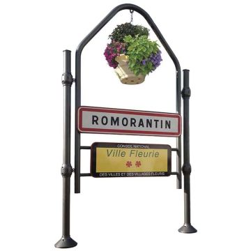 Entrée de ville Province - Pommeaux Boule