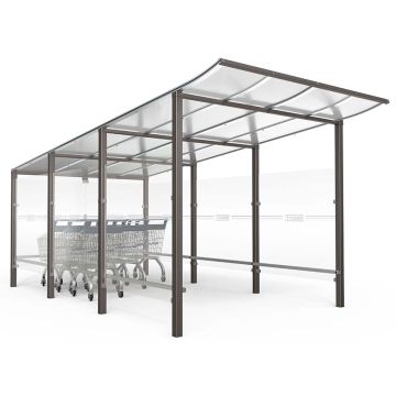 Abri chariots magasin - Sur platines