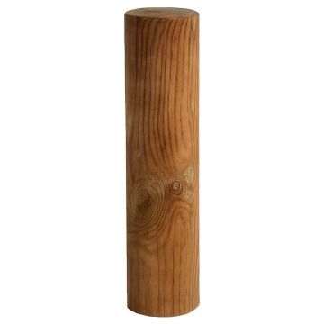 Plot de balisage ou borne en bois à sceller