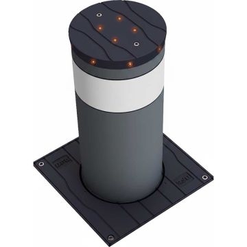 Borne automatique rétractable lumineuse