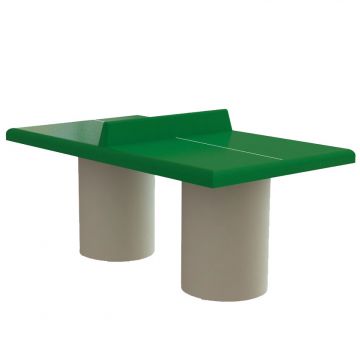 Table ping-pong béton Junior - Verte