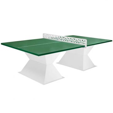 Table ping-pong extérieure polyester - Vert