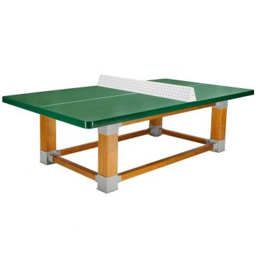 Table ping-pong Natura - Filet sécurité - Vert