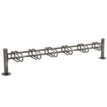 Support vélos 6 places - Simple face - Pommeaux Boule