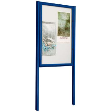 Vitrine extérieure Quality en noir RAL 9005