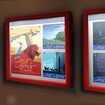 Vitrine extérieure Quality en noir RAL 9005