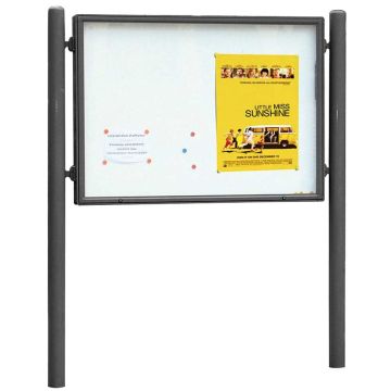 Panneau vitrine carrefour H. 1600 X L. 1200 mm